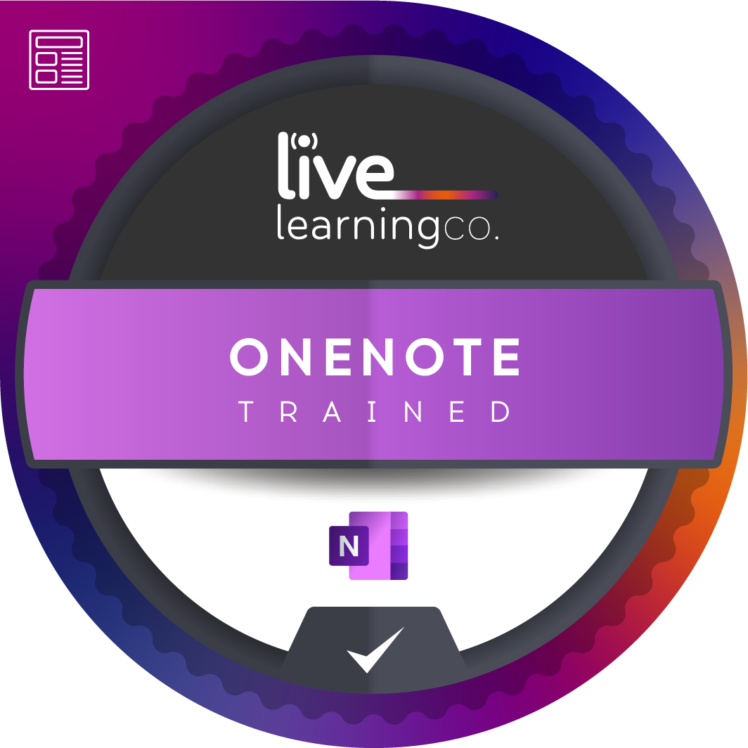 Microsoft OneNote Training A Digital Notebook Live Learning Co.